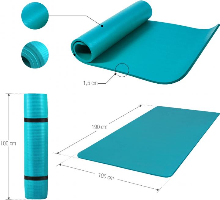 Image du produit Gorilla Sports Tapis de yoga (15 mm)