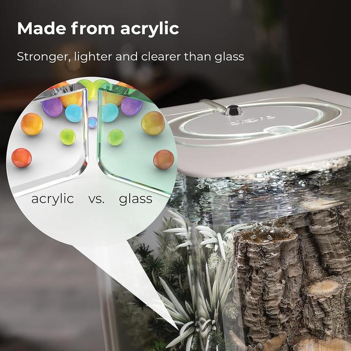 Immagine prodotto Oase 72033 biOrb FLOW 30 LED schwarz Aquarium 30 l mit LED-Beleuchtung