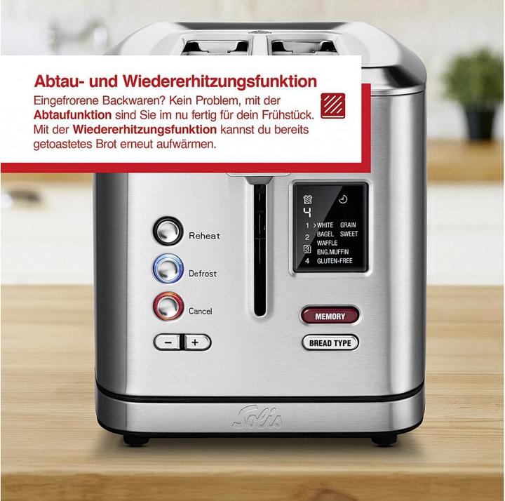 Actual product image Solis Flex Toaster 8004 - Toaster Broodrooster - Met geheugenfunctie