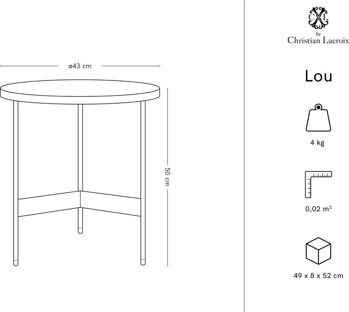 Produktbild CXL by Christian Lacroix Lou (50 x 43 x 43 cm)