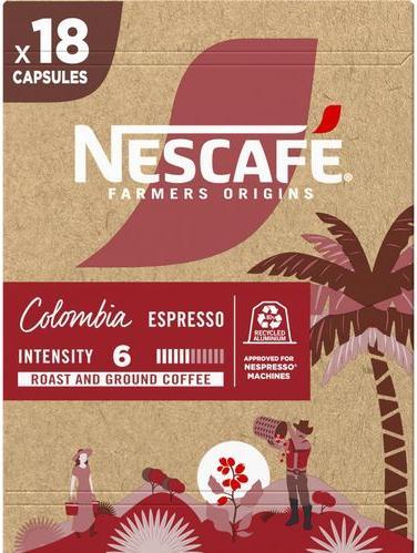 Produktbild Nescafé Farmers Origins Colombia (18 x Port.)