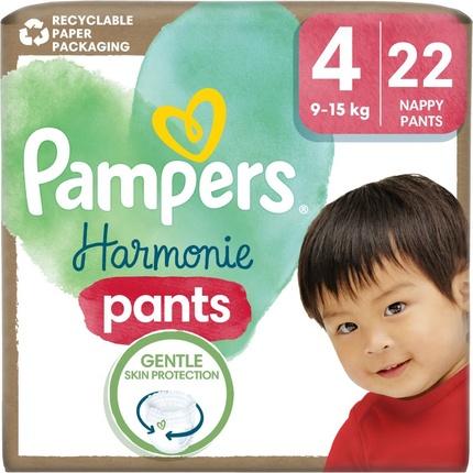 Pampers Harmonie Pants Grösse 4 Windelhosen 22 Stück - für 9-15 kg (Gr. 4, 22 Stück)