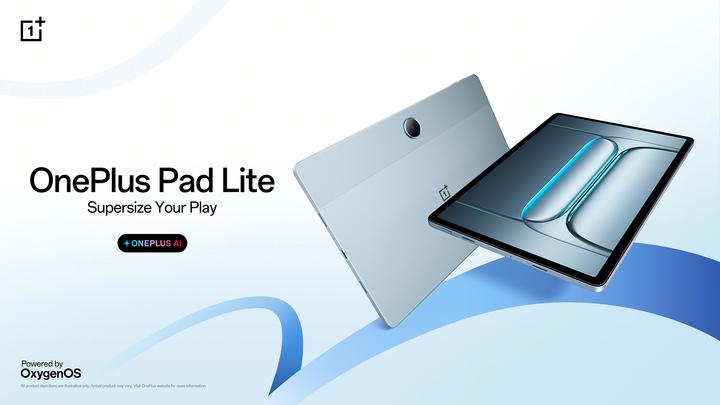 Produktbild OnePlus Pad Lite WiFi + 4G 128GB Blau (4G, 11", 128 GB, Aero Blue, Blau)