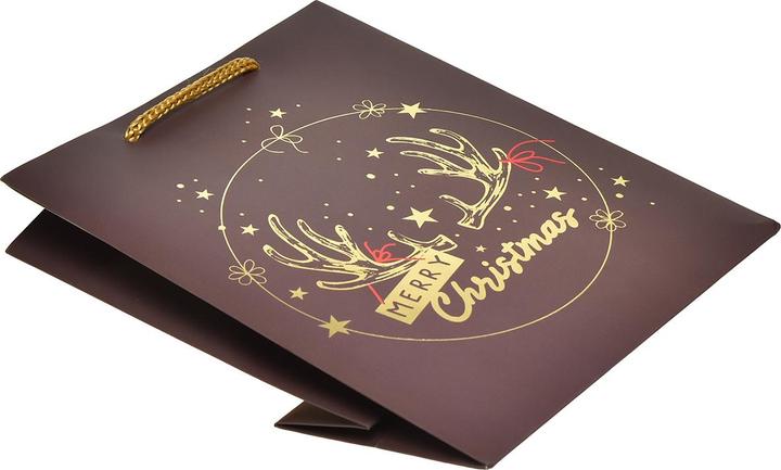 Actual product image Viana Geschenktüte Papier mit Geweih 2St (2x)