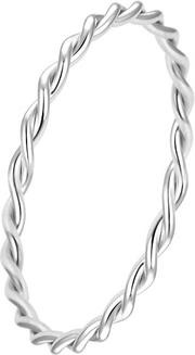 Image du produit Beneto Bague torsadée argent minimaliste AGG315L - Circuit : 56 mm (56)
