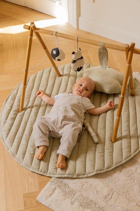 Produktbild Lorena Canals Set of 3 rattle toy hangers - Panda