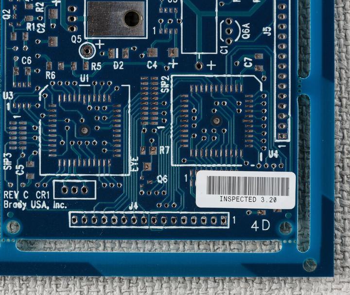 Actual product image Brady Thermal Transfer Printable (2.54 cm)