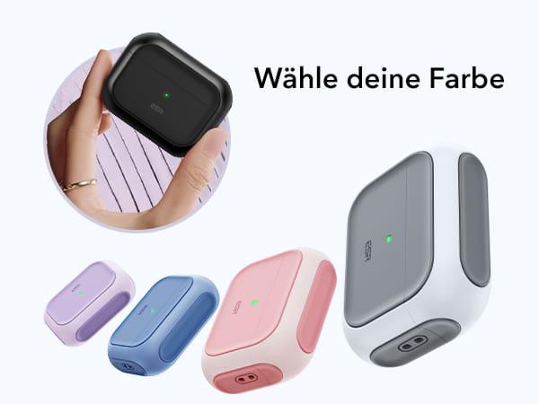 Actual product image ESR Orbit Hybrid HaloLock Apple AirPods Pro 3 (Charging case cover)