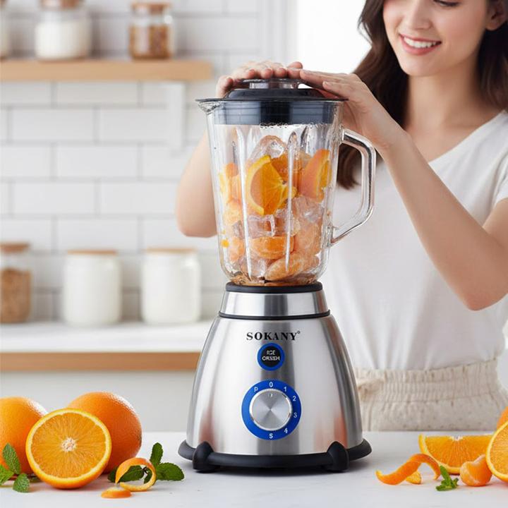 Produktbild Sokany Blender SK-03031 800W 1.5L mit Mühle (800 W)