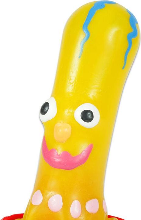 Produktbild Erco Scherzkondom „Rundkopf“ – Handbemalt, Naturkautschuklatex, Fun-Geschenk für Kunstfans (1 Stk.)