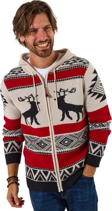 Produktbild Joe Browns Stag Pattern Zip Up Hoodie (L)