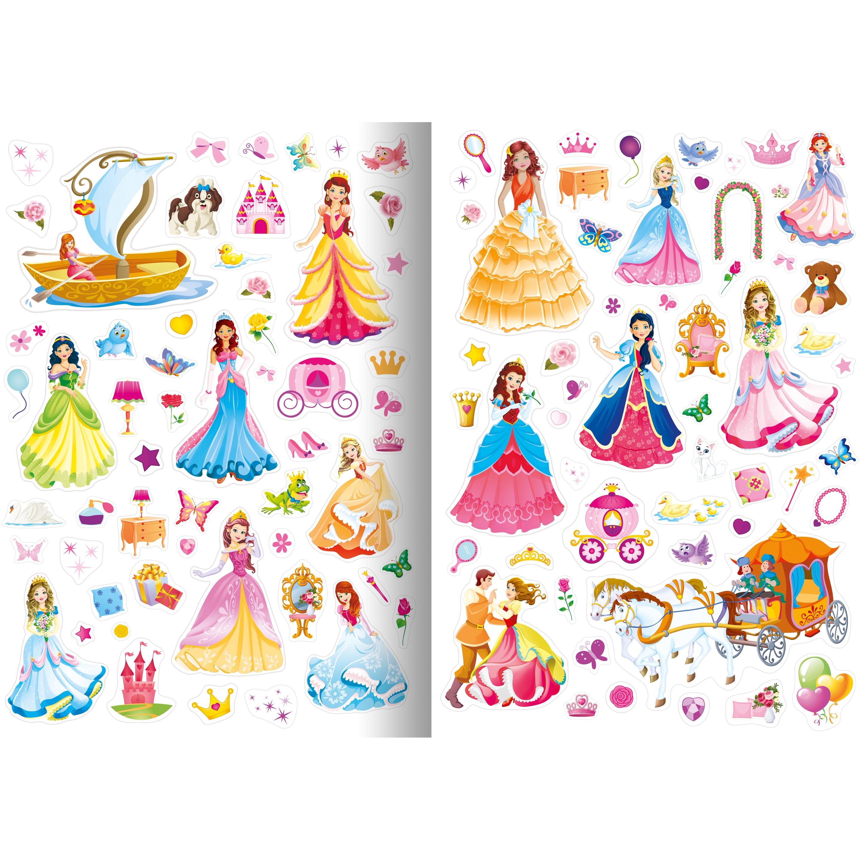 Thumbnail - Friendz, Sticker, Meine Stickerwelt. Prinzessinnen