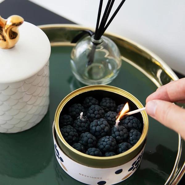Image du produit Candlecan Cannelle et mûre (210 g)