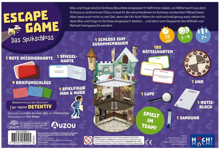 Actual product image Escape Game.haunted castle(game)405022 (German, 1 - 4 Players)