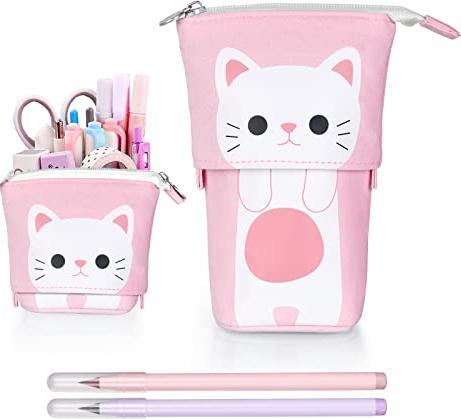 Produktbild Only-Bags.Store Federmäppchen Reissverschluss, Federmäppchen Teenager, Student Federmäppchen, Ständer