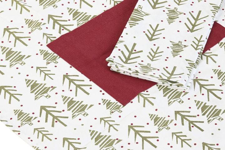 Esprit Schürze Home Weiss Rot grün Beige 60 x 0,2 x 80 cm (2 Stück)