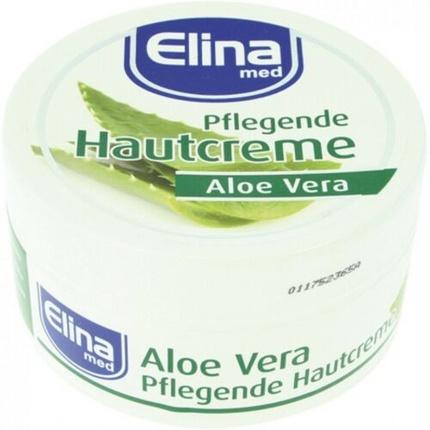 Actual product image Elina Pflegende und feuchtigkeitsspendende Aloe Vera Hautcreme 150ml Anti-Aging (150 ml, Day cream)