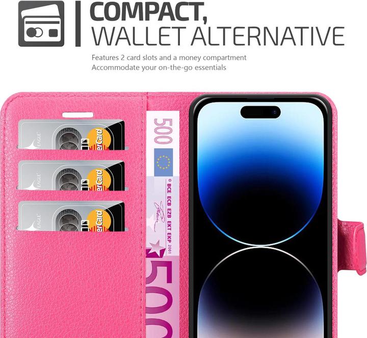 Image du produit Cadorabo Étui de style book stand pour Apple iPhone 14 PRO (Apple iPhone 14 Pro)