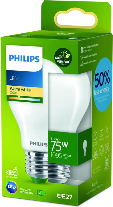 Immagine prodotto Philips LED classico (E27, 5.20 W, 1095 lm, 1 x, A)