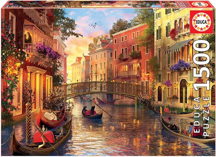 Produktbild Educa Sonnenuntergang Venedig (1500 Teile)