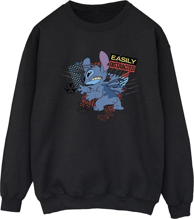 Produktbild Disney Lilo And Stitch Easily Distracted Sweatshirt (XL)