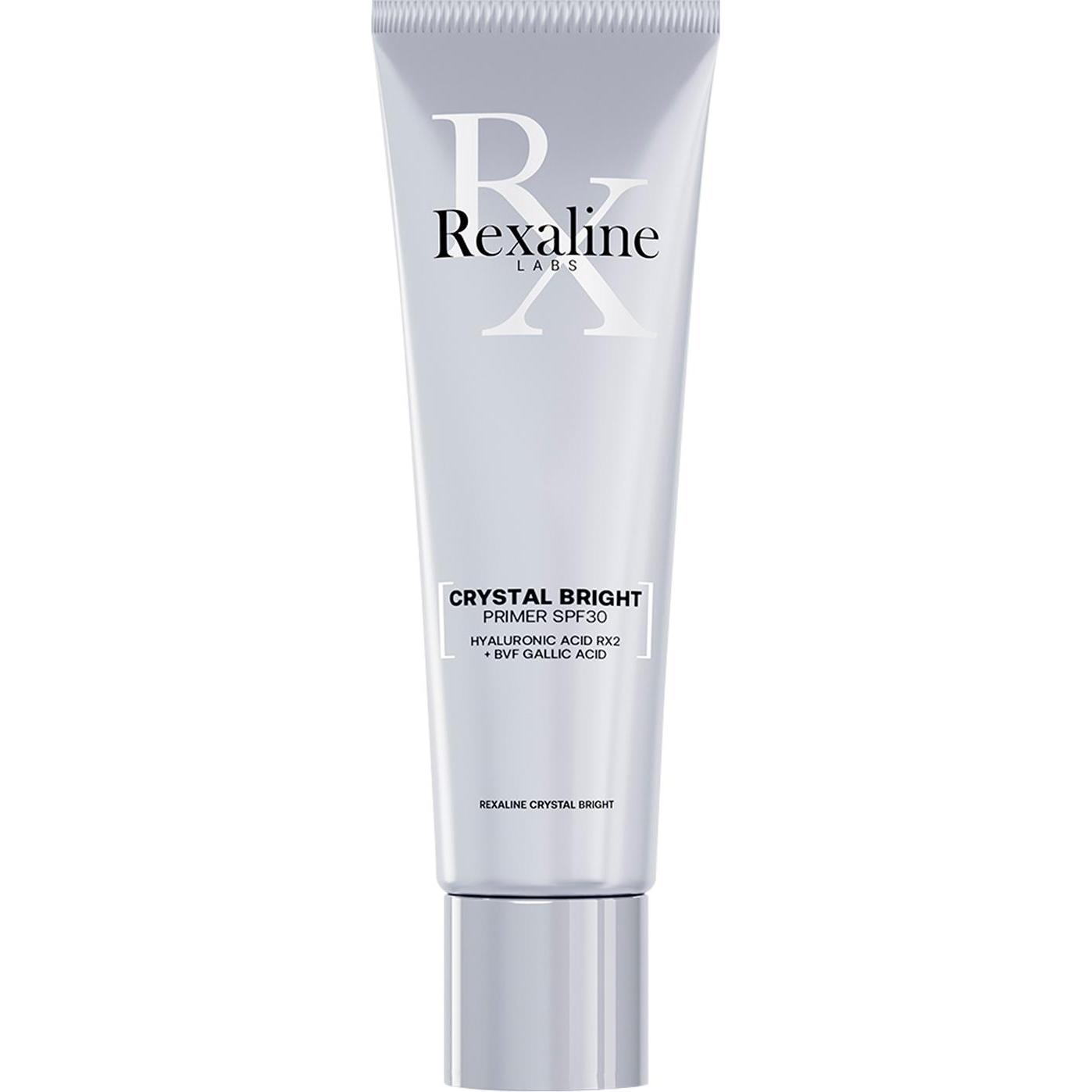 Rexaline, Base trucco + Primer, Base illuminante SPF 30 Crystal Bright (Primer) 30 ml (Trasparente)