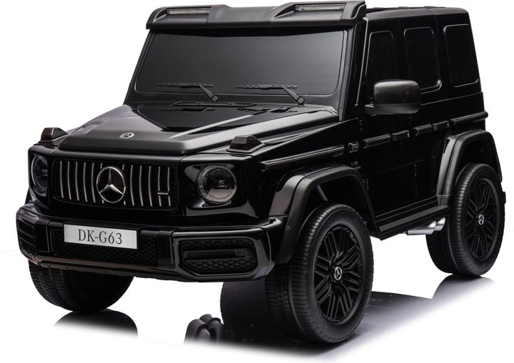 Nenurodyta Children's electric car Mercedes G63, white/black/