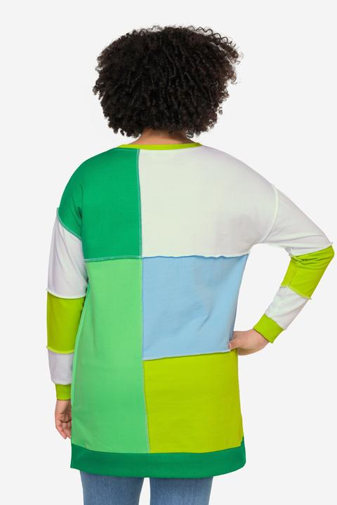 Produktbild Angel of Style Sweater, Colorblocking-Druck, Rundhals, Langarm (48)