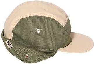 Actual product image KiETLA Camper Kappe, natur-grün, 43-46 cm (43, 44, 45, 46)