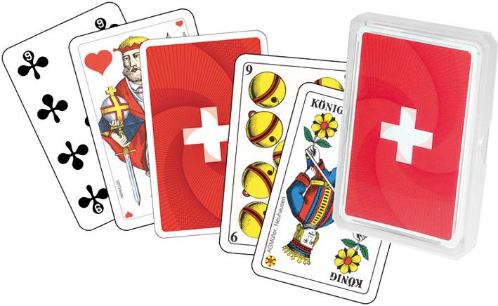Actual product image AGM Polybox german-swiss playing cards (German, 2 - 4 Players)