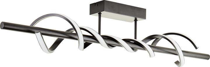 Actual product image Brilliant Amalie LED Ceiling Light 95cm black (2600 lm)