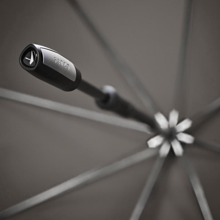 Actual product image Senz Stick Storm Umbrella, Large, Silk Grey