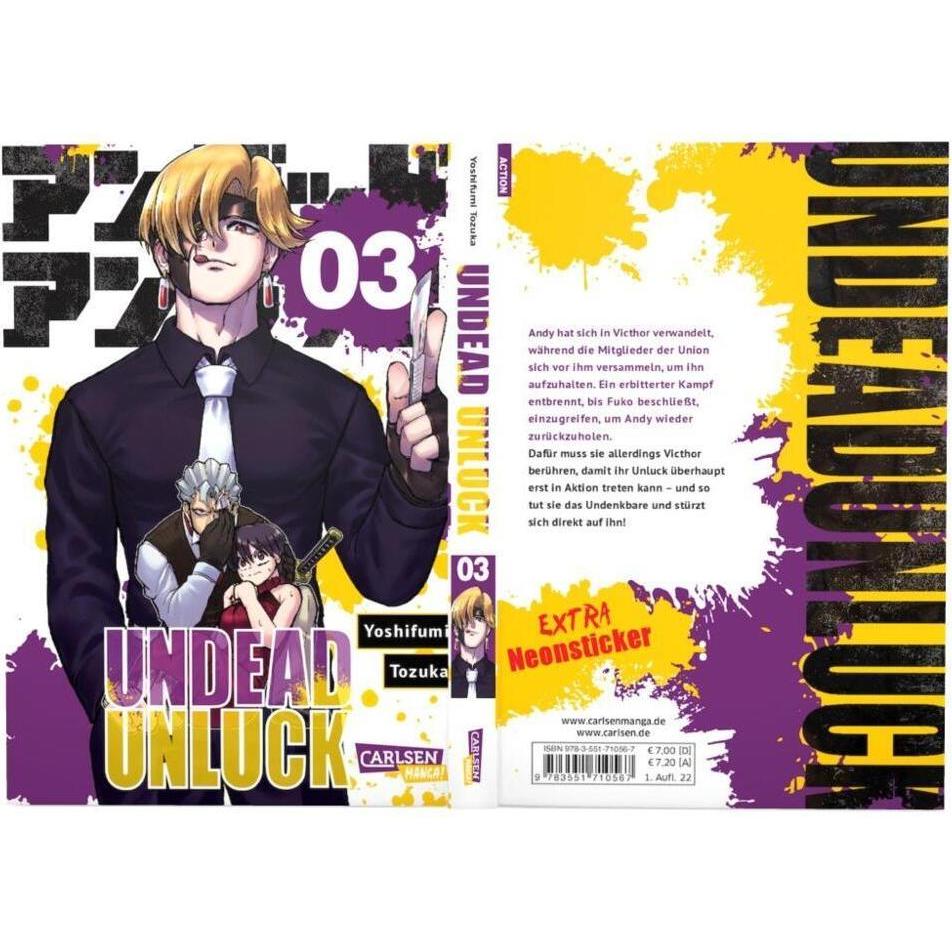 Thumbnail - Undead Unluck 3, Belletristik von Yoshifumi Tozuka
