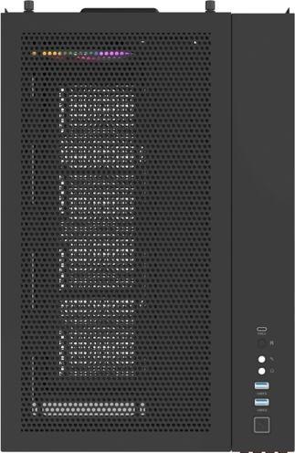 Actual product image Thermaltake Geh View 380 WS Midi Tower "ARGB" Black retail (ATX, mATX, Mini-ITX)