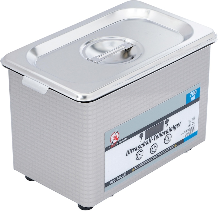 Image du produit BGS Nettoyeur de pièces à ultrasons 700 ml (42 kHz, 700 ml)