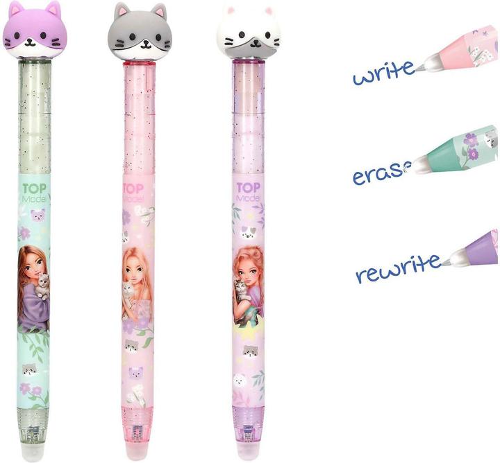 Actual product image Top Model TOPModel Radierbarer Gelstift Blooming Kitty