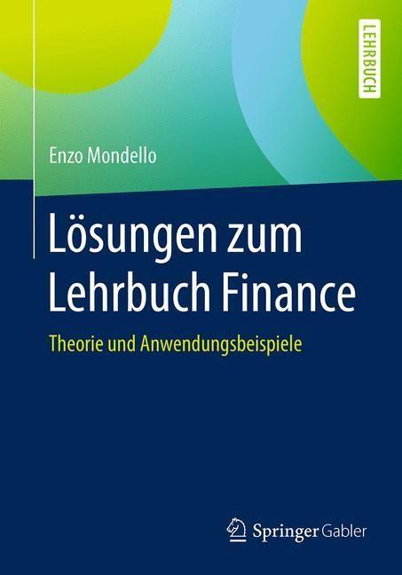 Produktbild Lösungen zum Lehrbuch Finance (Deutsch, Enzo Mondello, 2017)