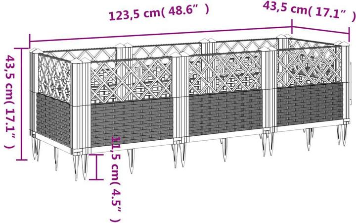 Actual product image vidaXL Katria