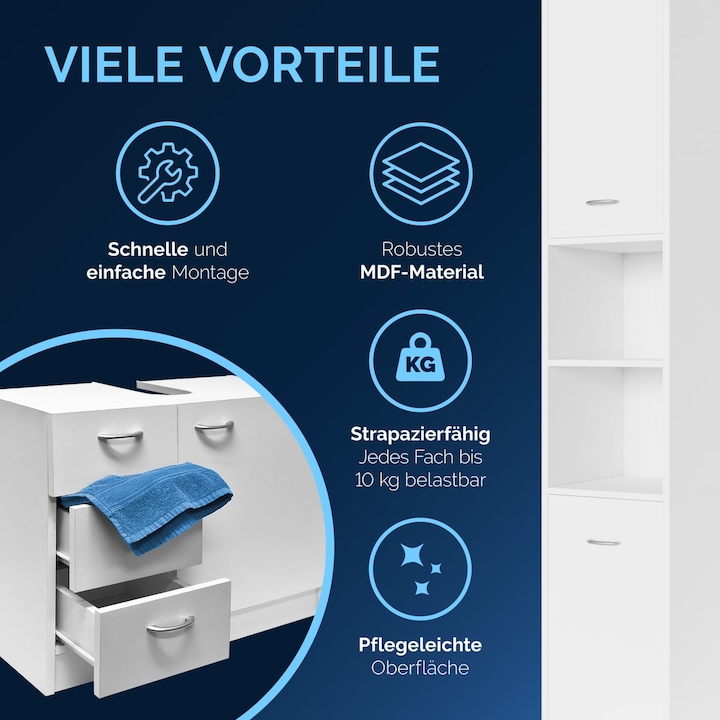 Produktbild Casaria Badmöbel Set