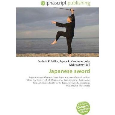 Japanese sword, Fachbücher von Agnes F. Vandome, Frederic P. Miller, John McBrewster