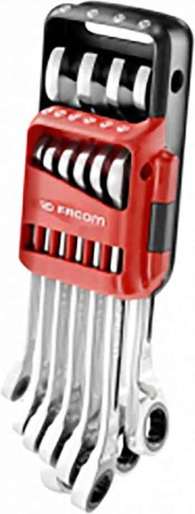 Produktbild Facom Knarren-Ring-Maulschlüssel-Sat (8 mm, 10 mm, 11 mm, 12 mm, 13 mm, 14 mm, 16 mm, 17 mm, 18 mm, 19 mm)