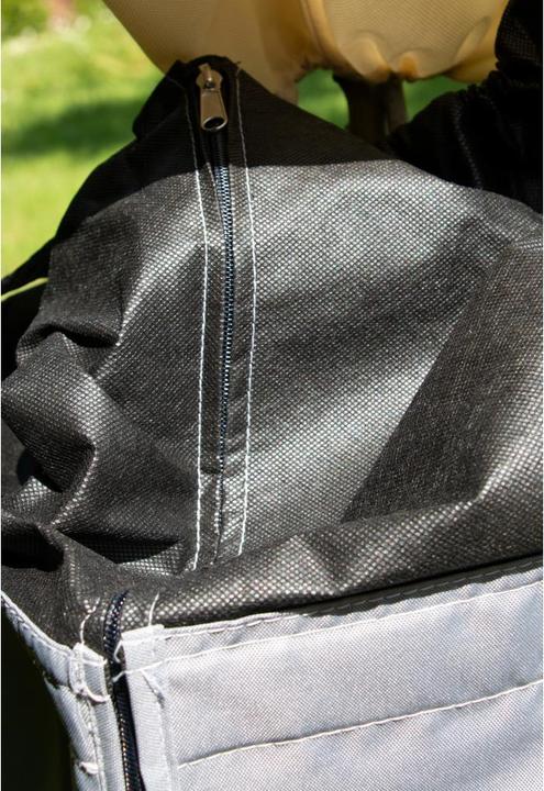 Actual product image Colibri Frostschutz Topf grau mit Motiv