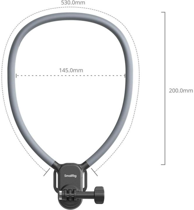 Immagine prodotto SmallRig Neck Mount für Action-Kameras