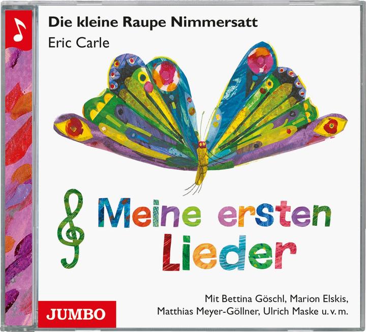 Produktbild Die kleine Raupe Nimmersatt - Meine ersten Lieder CD (Eric Carle, Ulrich Maske, Deutsch)