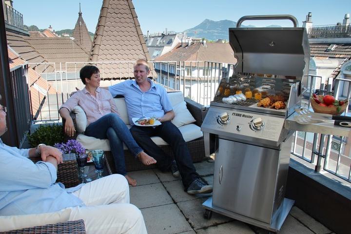 Immagine prodotto BBQ Master S Luxury - Barbecue a gas in acciaio inox (8.80 kW)