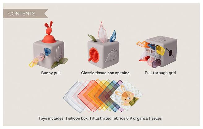 Actual product image Taf Toys Wipes box Pop Up