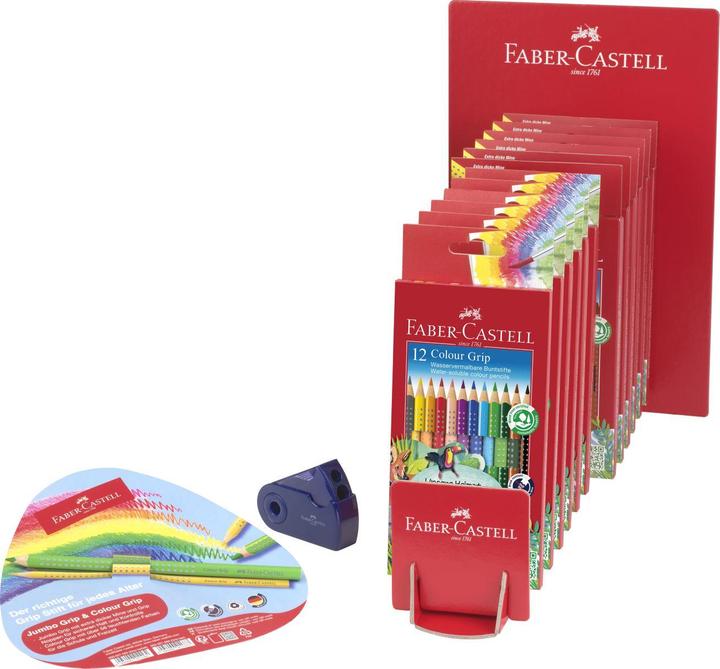 Faber-Castell Jumbo+Colour Grip 32er DP (Mehrfarbig, 32 x)