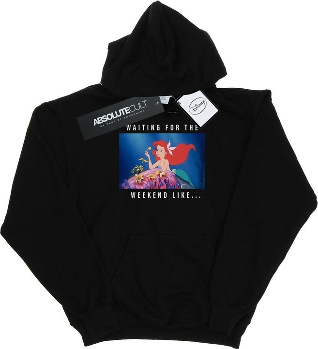 Image du produit Disney Princess - Sweat à capuche ARIEL WAITING FOR THE WEEKEND - Femme (S)