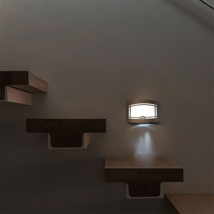 Actual product image Casativo LED wall light, 2 light modes, PIR motion & light sensor (40 lm)