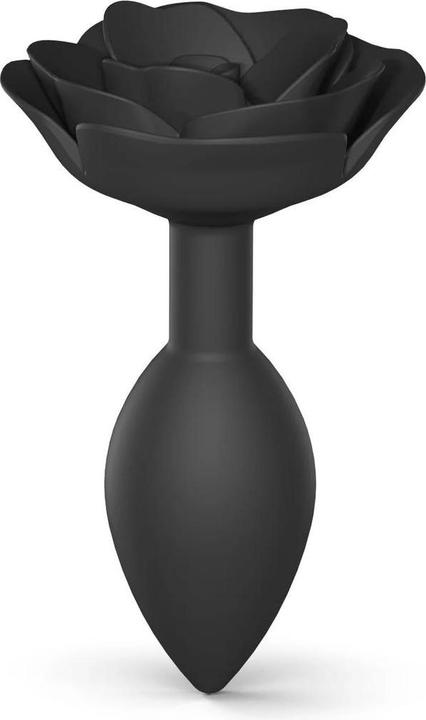 Love to Love Anal plug open Rose Black
